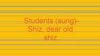 Wicked dear old Shiz lyrics