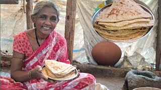 Tribe grandma cooking soft paratha and khirsa | Paratha recipe | Fulltule Village Life  screenshot 5