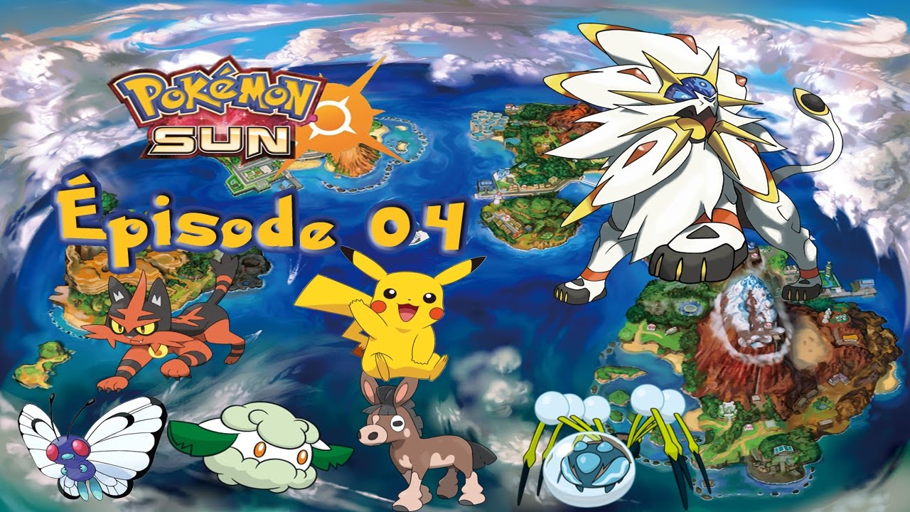 Pokémon Soleil - Épisode 04 - On commence l'exploration de la 3éme île! - YouTube