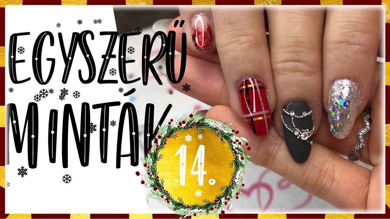 Nagyon egyszerű karácsonyi minták Ilusnak #GABIKARI 14