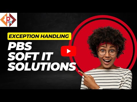 "Java Exception Handling" | PBS SOFT IT SOLUTIONS | #java #exception