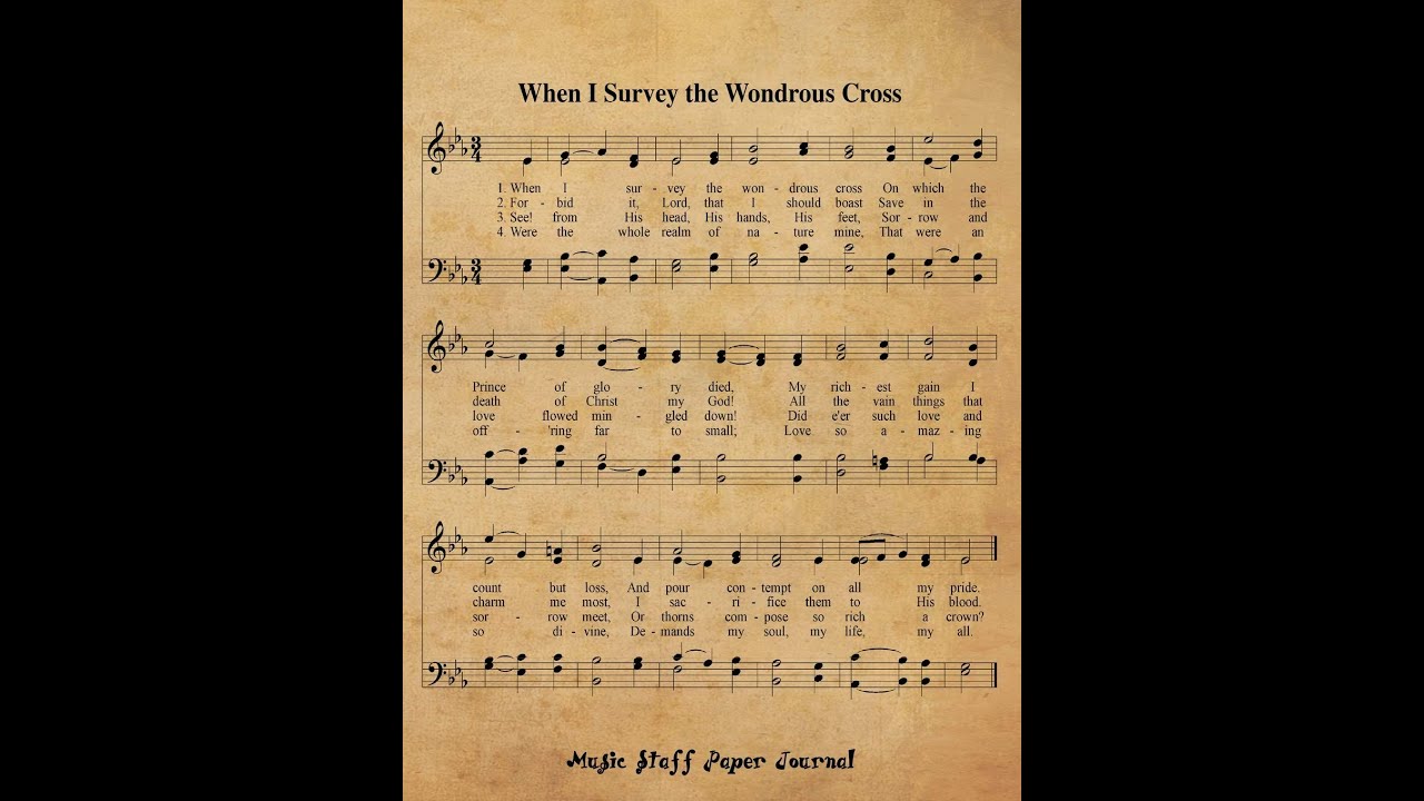 When I Survey the Wondrous Cross- SDAH 155 (Organ cover) - YouTube