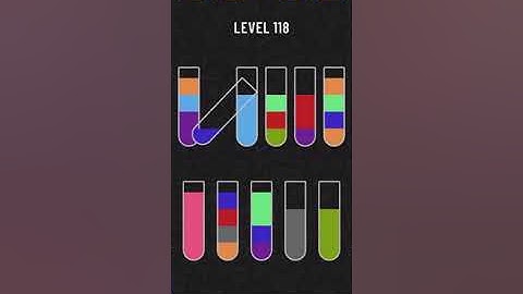 Water Sort Puzzle level 118