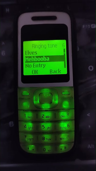 Mehbooba midi Ringtone Nokia 1200