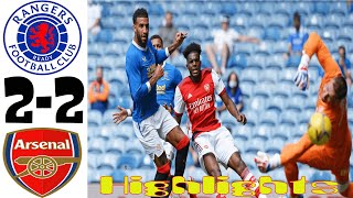 Rangers vs Arsenal 2-2 Highlights All Goals (Club Friendly) 17.07.2021