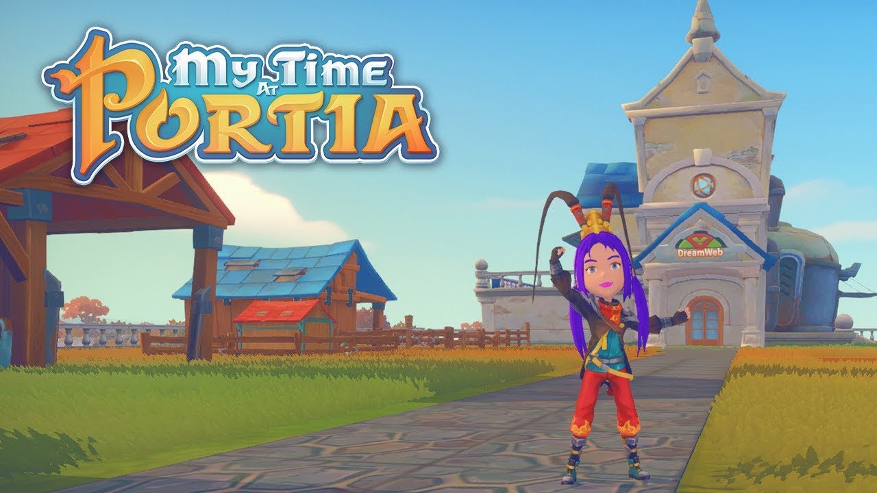 My Time at Portia Gameplay, My Time at Portia Let's Play, My Time a...