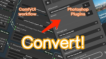 Convert ANY ComfyUI workflow to Photoshop Plugin!