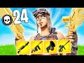 24 Kill Solo Squads In Season 3 (New Mythic Weapons!)