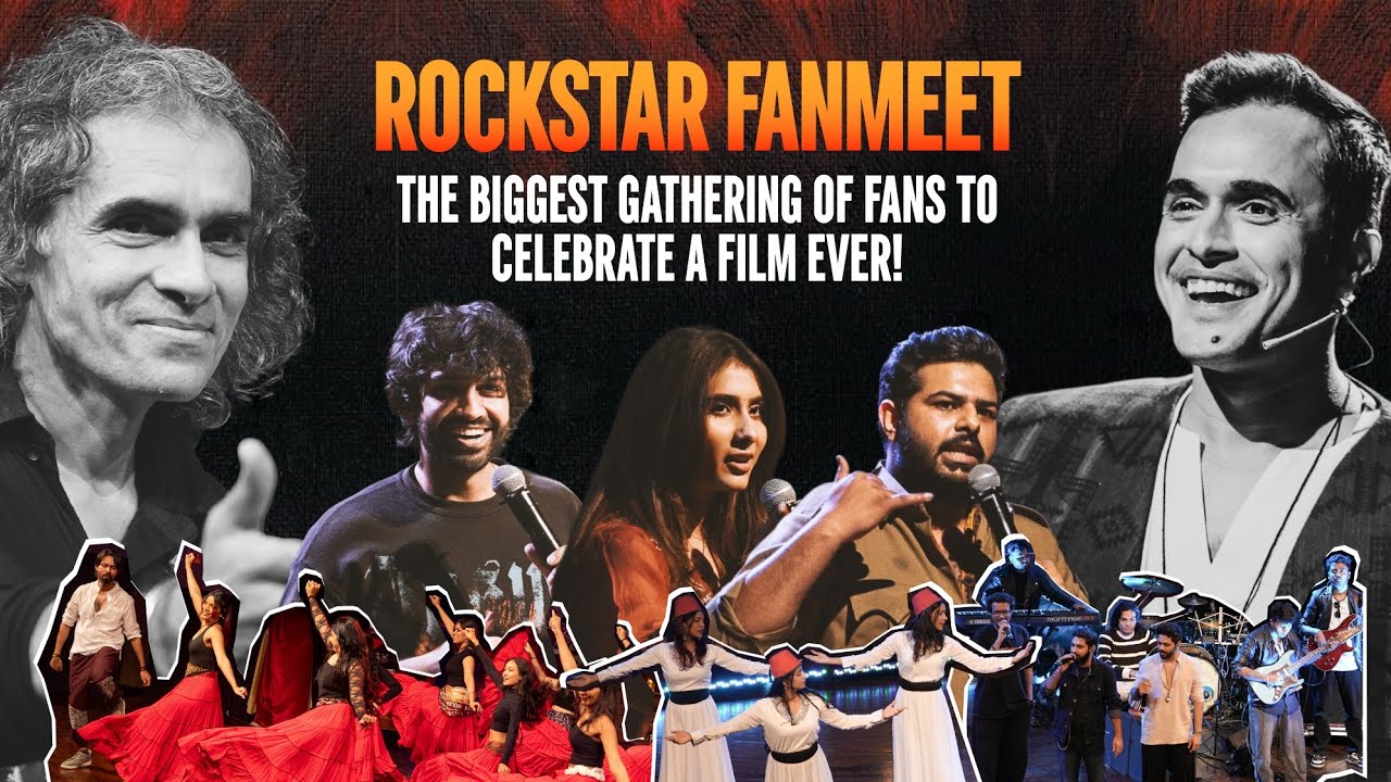 The Biggest Film Celebration in India by Fans | Rockstar Fanmeet ft Imtiaz Ali, Nayab Midha, Onkar