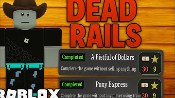FASTEST METHOD: How to Complete Both Pony Express & Fistful of Dollars Challenges in Dead Rails !