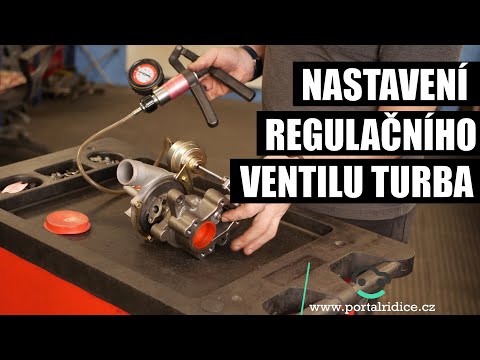 Jak na nastavení regulačního ventilu turba?