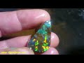 Making a Boulder opal pendant