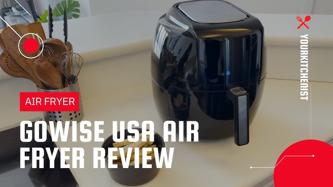 GoWISE USA 5.8-Quarts 8-in-1 Air Fryer XL with 6-PC Accessory Set