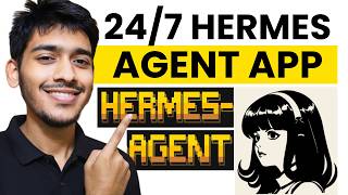 The New Hermes Agent Desktop App (works 24/7)