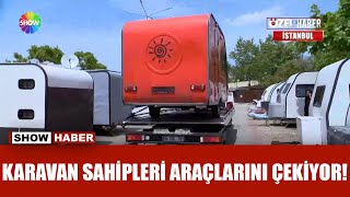 İstanbul sahillerinde karavan işgali! Resimi