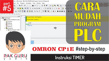 Program TIMER PLC Omron