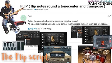 MIDI Guitar 2.2.1 & The Flip script