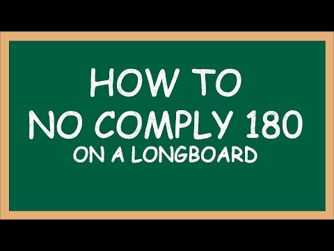 HOW TO NO COMPLY 180 - TRICK TIP #1