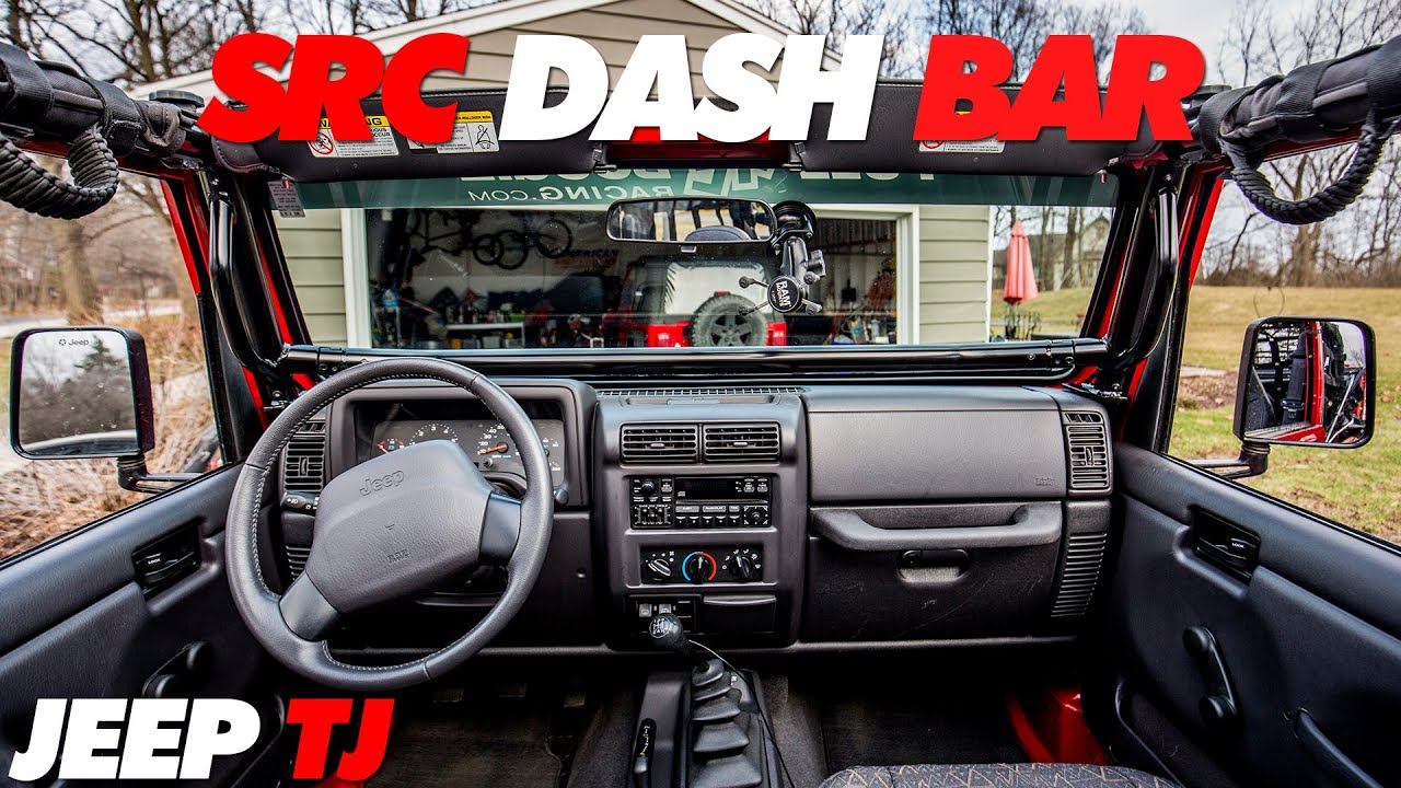 SRC Dash Bar Jeep TJ - YouTube