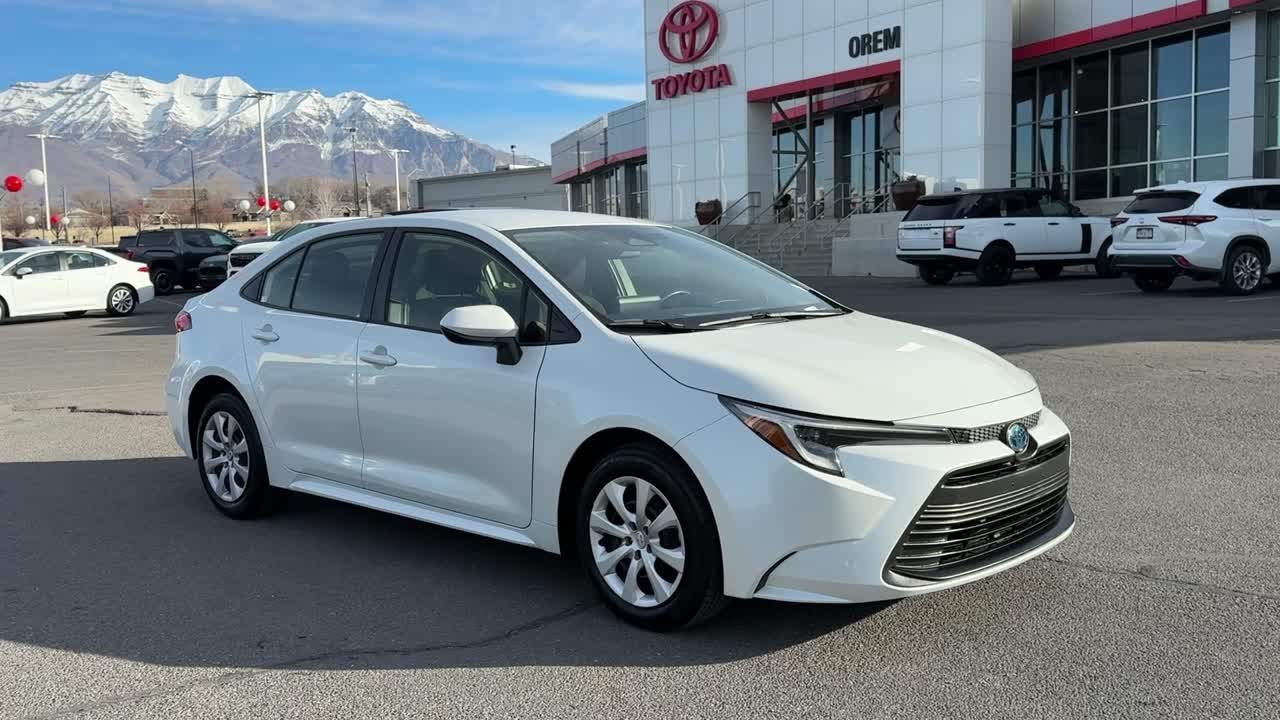 2025 Toyota Corolla Hybrid LE UT Orem, Provo, Pleasant Grove, Vineyard, Lehi