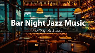 Jazz Music In The Bar Shop Space, Watch The Rain Fall And Listen To Relaxing Jazz Music -Jazz