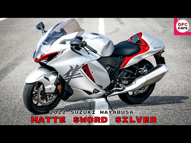 2022 Suzuki Hayabusa in Metallic Matte Sword Silver YouTube
