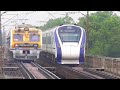 😱Dangerous 130 Kmph Trains over old Khirai Bridge |  🚆Vande Bharat  Duronto  Azad Hind  JanShatabdi