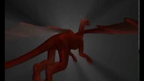 Black Dragon - Modeling, Texturing, Rigging in Blender (WIP 79) Test Render