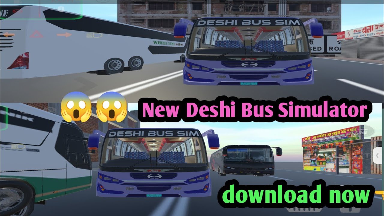 😱👉New Deshi Bus Simulator Game Android Apk 😱🔥#viralvideo #foryou #ets2