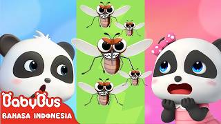 Buzz Buzz Buzz! Nyamuk, Pergi Sana! 🦟💨| Lagu Lucu | Lagu Anak-anak | BabyBus Bahasa Indonesia