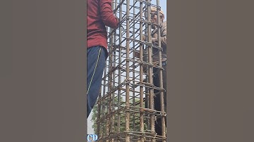 Amazing Column Bar Binding👷👌🔥 #youtubeshorts #shorts #column