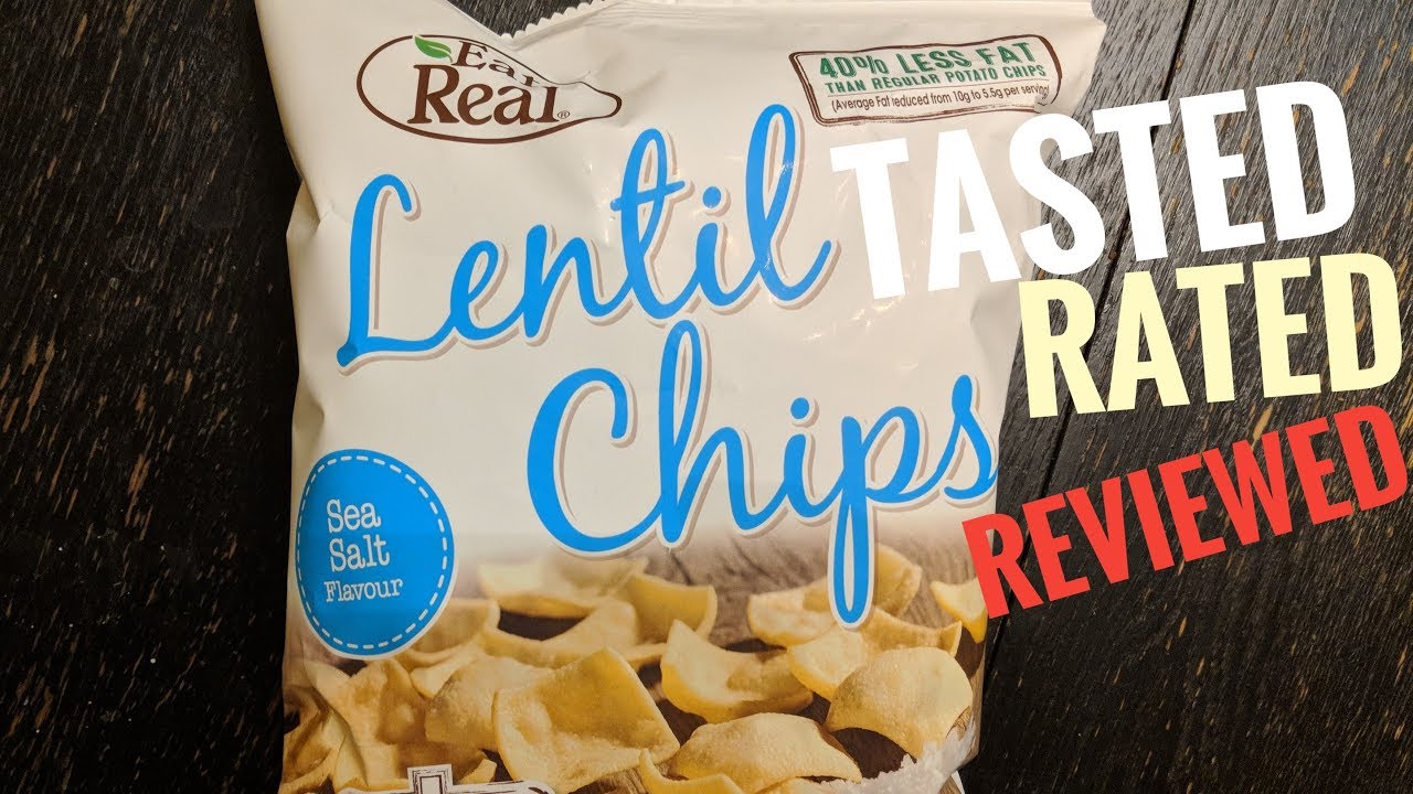 Lentil Chips review tasted n rated YouTube