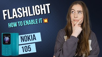 Nokia 105 - How to enable the Flashlight • 📱 • ⚡️ • Tutorial