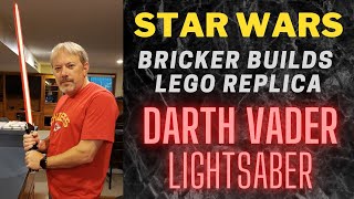 Lego Star Wars Darth Vader Lightsaber Replica Complete Build & Review