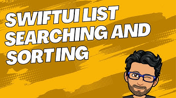 SwiftUI List | Searching and Sorting | JSON API