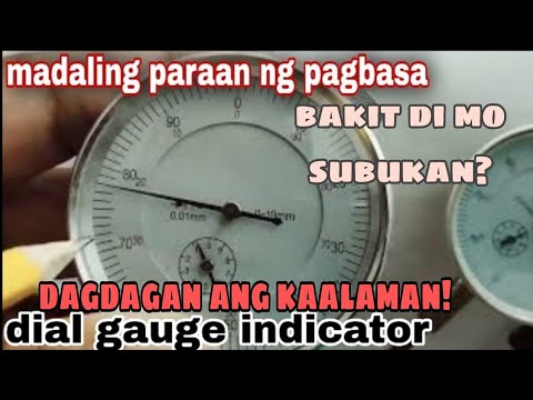 Video: Paano ka gumagamit ng dial gauge?
