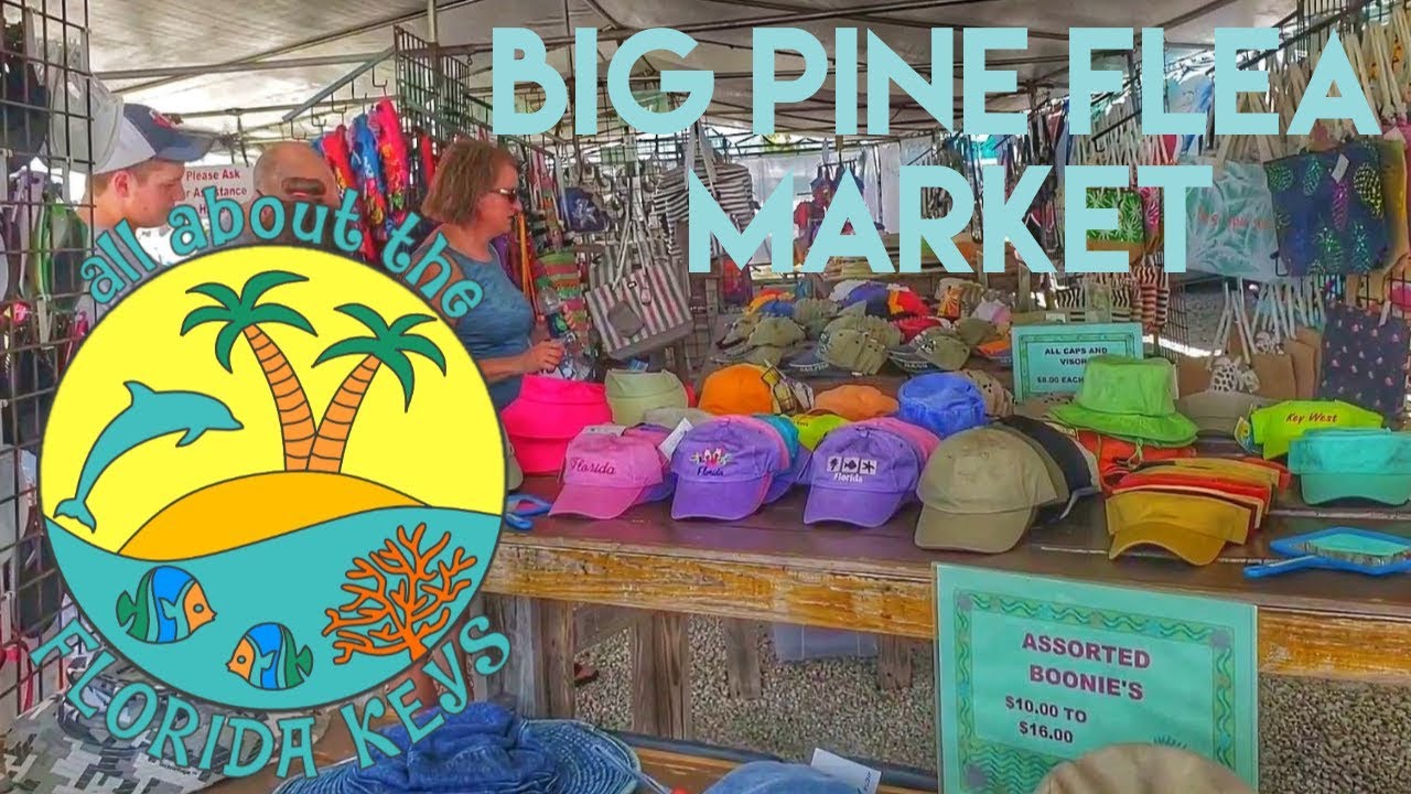 Florida Keys Big Pine Flea Market on Big Pine Key Great for Souvenirs