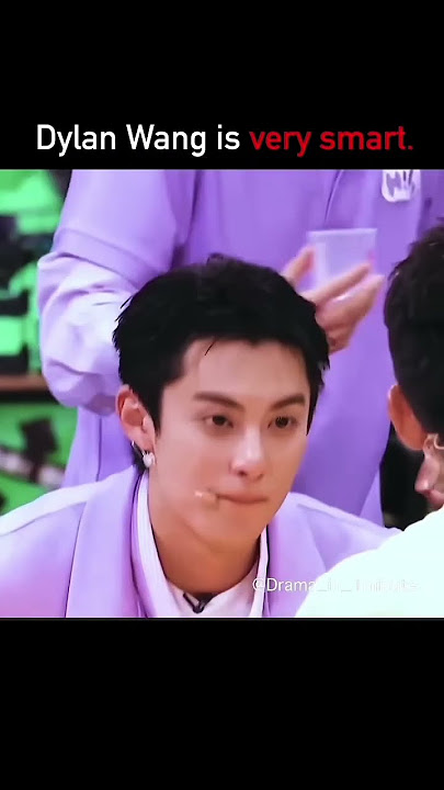 Dylan wang is very smart. dylan wang's iQ moment👀. hello Saturday.
