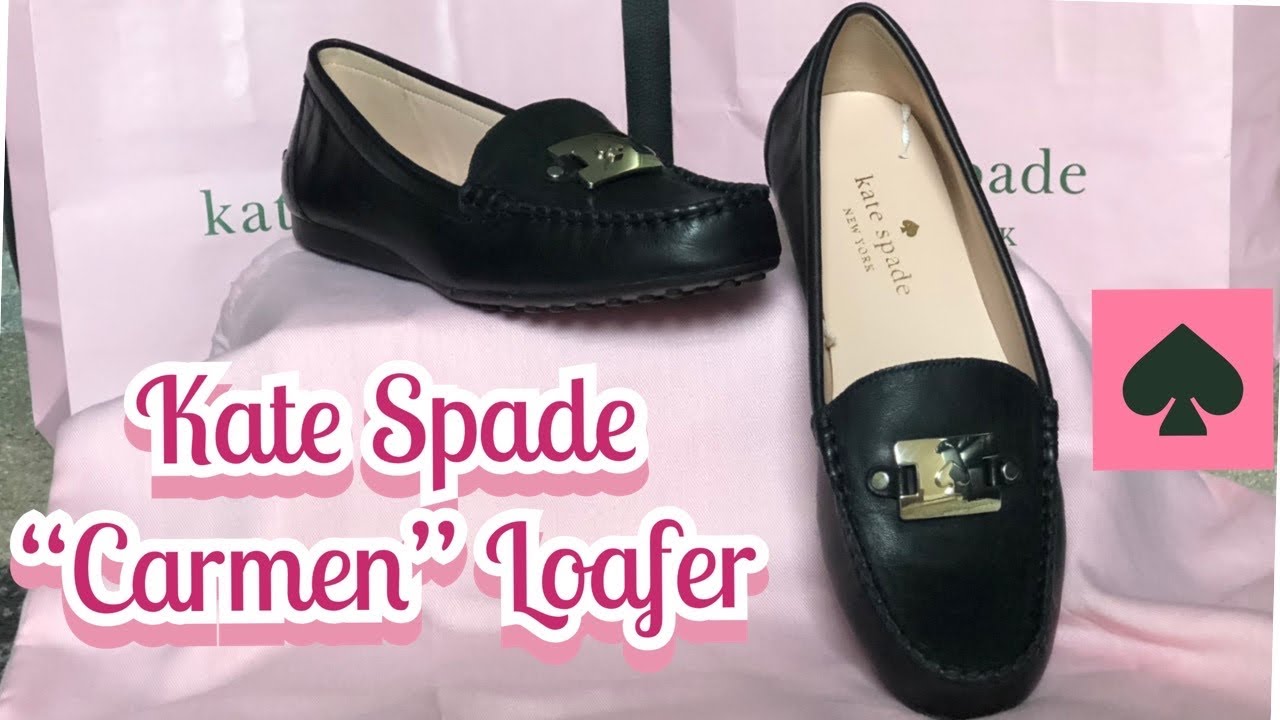 Kate Spade “Carmen” Loafers - YouTube
