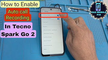 How to Enable Auto Call Recording on Tecno Spark Go 2 | Automatic Voice Recorder Setup 2025