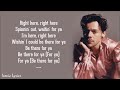 Harry Styles - Satellite (Lyrics)