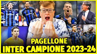  Pagellone Dellinter Campione Ditalia 2023-24 - Sickwolf