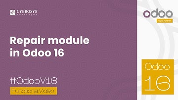 Odoo 16 Repair Management Module | Odoo 16 Enterprise Edition