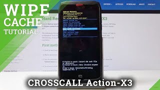 How to Clear Cache Partition on CROSSCALL Action x3 - Wipe Cache Files