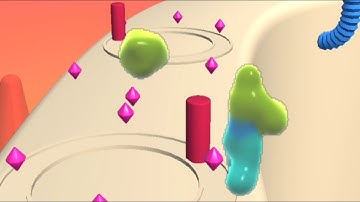 Blob Runner 3D all levels gameplay Android, ios (Levels 45-50)