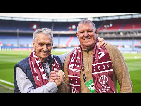 "It really has got to me, being here again." 🥹 | Swain and Spink return to site of 1982 triumph