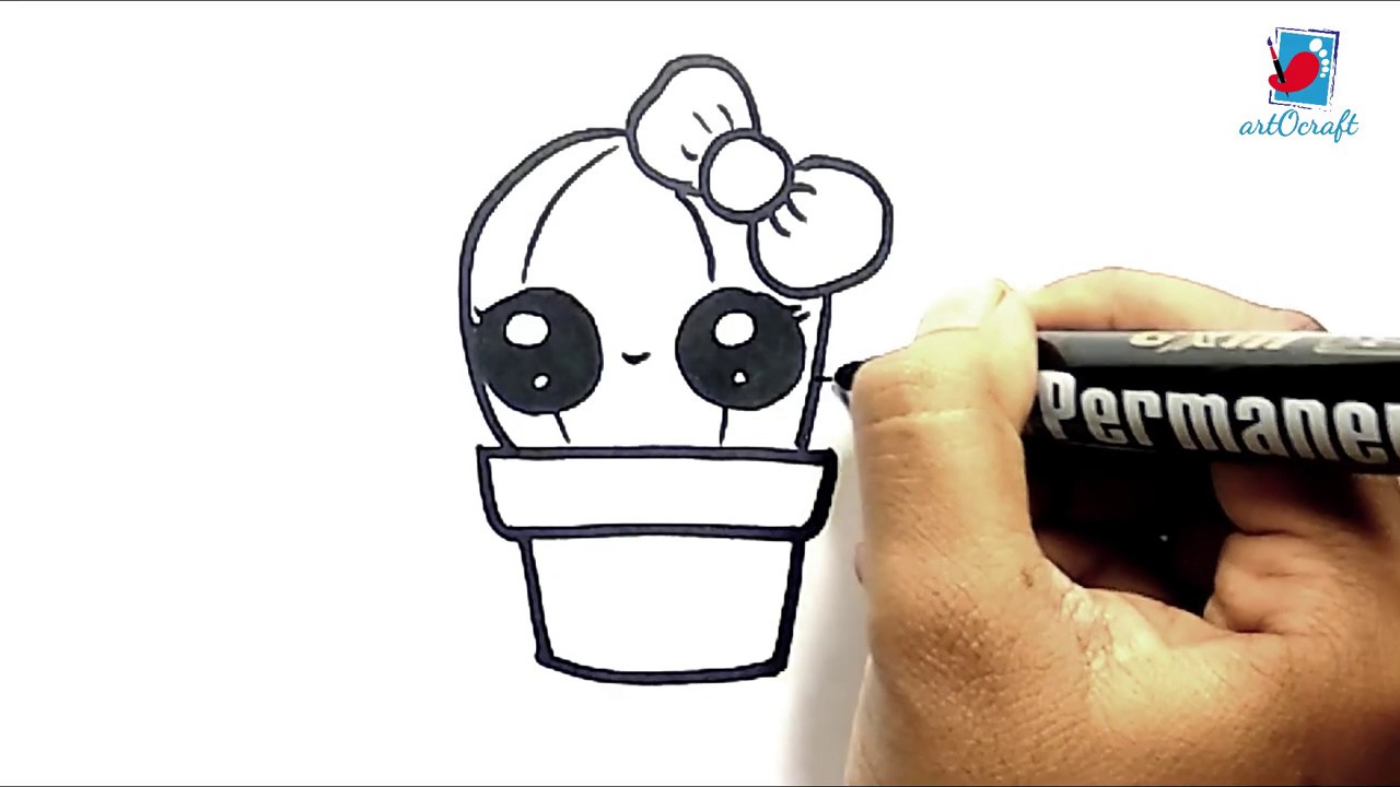 How To Draw Cute Kawaii Nutella Jar step by step  EASY  YouTube