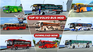 Top 10 Volvo Bus mod for bussid | Download link in Description | Must Watch