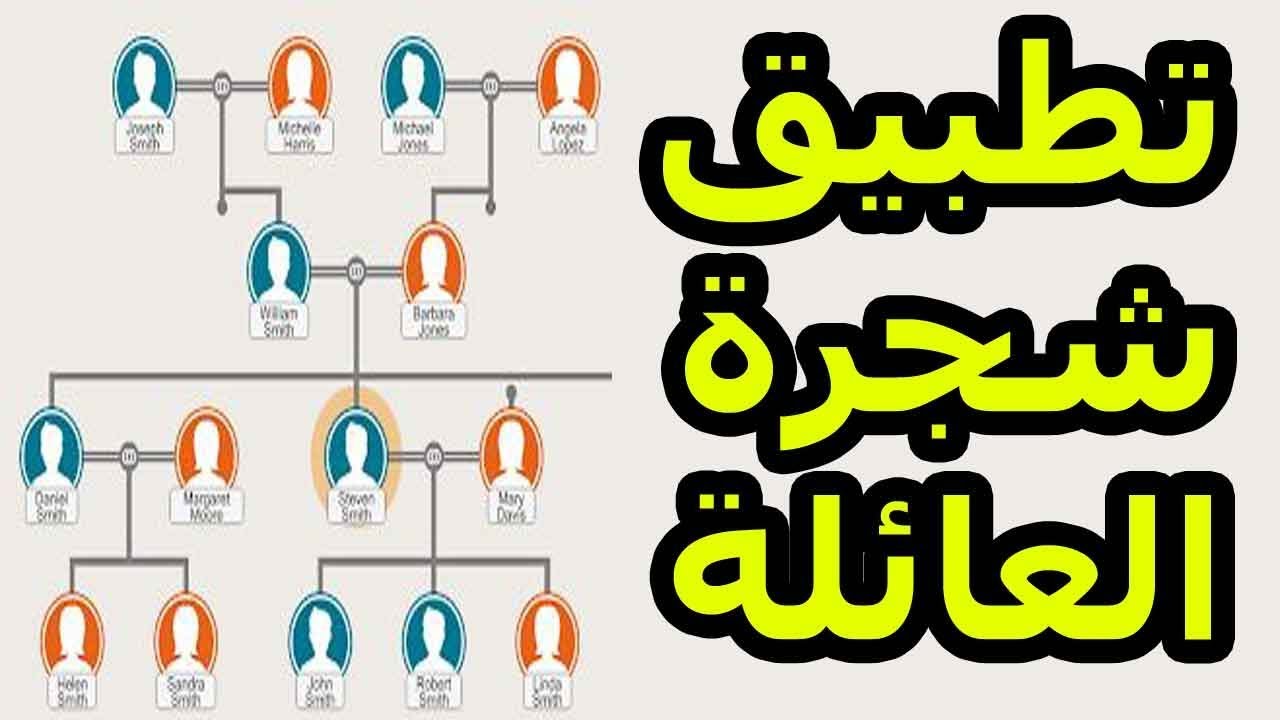 انشاء شجرة العائلة لطلاب