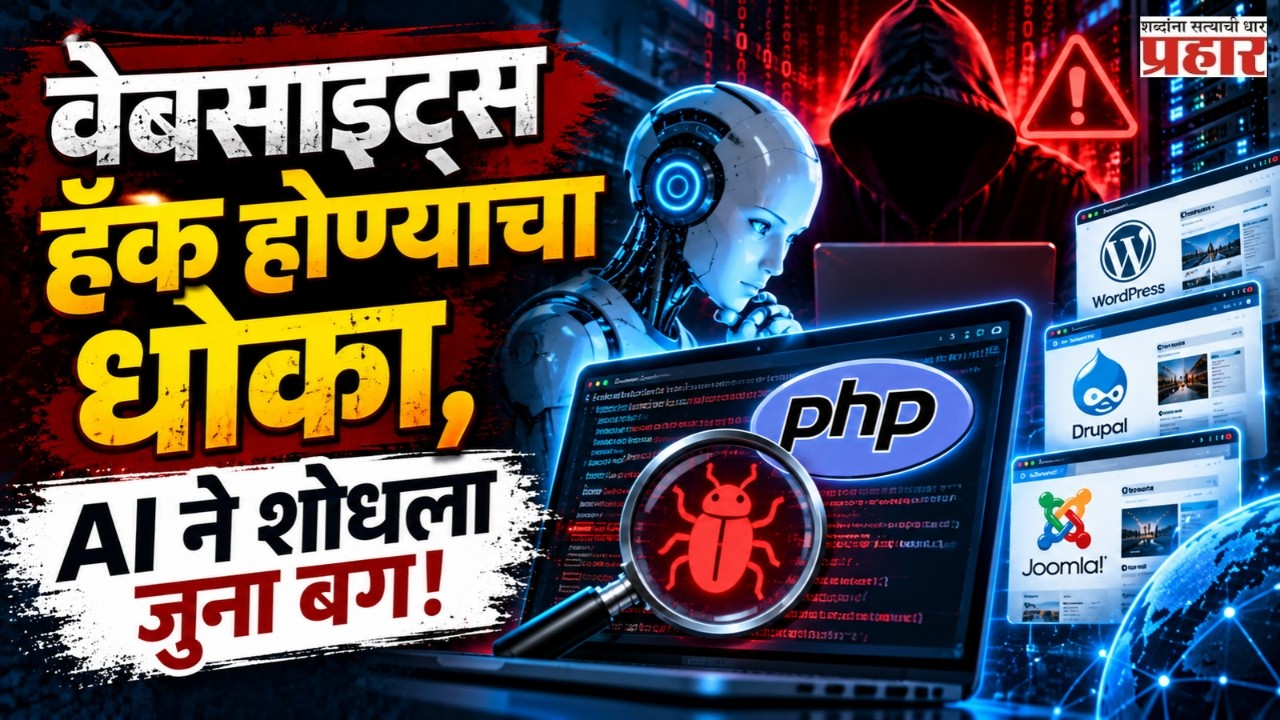 Website Hacking Alert | १० वर्षांपूर्वीचा PHP बग पुन्हा चर्चेत! AI ने उघड केला वेबसाइट्सना धोका